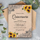 Search for black yellow quinceanera invitations Elegant