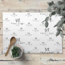 Search for modern placemats white