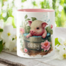 Search for pink pigs mugs Cute