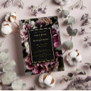 Search for moody wedding invitations Peony