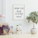 Search for funny posters home decor