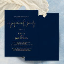 Search for classy engagement party invitations Minimalist