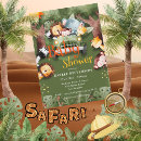 Search for forest friends baby shower invitations Green