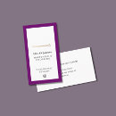 Search for purple and gold business cards Elegant