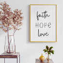 Search for faith hope love posters Religion
