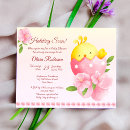 Search for chicken baby shower invitations Yellow