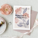 Search for abstract floral invitations Retro