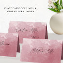 Search for folded place cards Burgundy