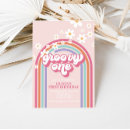 Search for bright 1st birthday invitations Retro