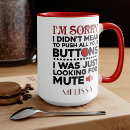 Search for push button mugs Retirement