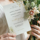 Search for white orchid wedding invitations Palm leaves