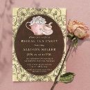 Search for tea with the bride to be invitations Boho