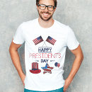 Search for presidents day tshirts Usa