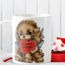 Search for dog valentines day mugs Vintage