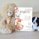 Search for animal birthday invitations Cute