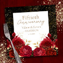 Search for red and gold napkins Elegant