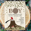 Search for lumberjack invitations Axe