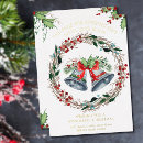 Search for silver bells christmas cards Holly