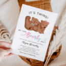 Search for for twin baby shower We can bearly wait
