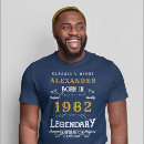 Search for 40th birthday tshirts 1982