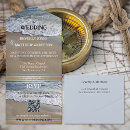 Search for simple beach wedding invitations Dusty blue