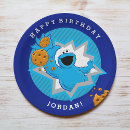 Search for cookie monster birthday plates Party