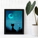 Search for cat posters illustration