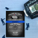 Search for police birthday Thin blue line