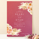 Search for burgundy and cream invitations Watercolor floral