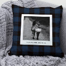 Search for navy plaid cushions Rustic