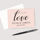 Search for monogram cards Bride and groom