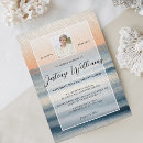 Search for celebration of life sunrise invitations Beach