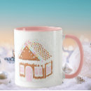 Search for gingerbread house mugs Baking
