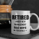 Search for retirement mugs retired