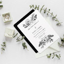 Search for black tie formal event invitations Black and white