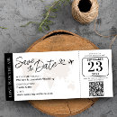 Search for with rsvp wedding save the dates Boarding pass