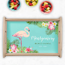 Search for serving trays tropical