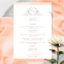 Search for watercolor menus Peach