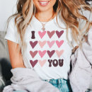 Search for heart doodle clothing I love you