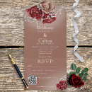 Search for red brown invitations Country