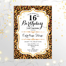Search for fanciful animals invitations Leopard