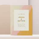 Search for yellow wedding save the dates Minimalist