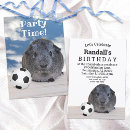 Search for black and white soccer invitations Sport