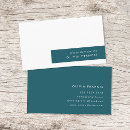 Search for cyan business cards Trendy