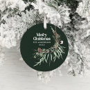 Search for foliage christmas tree decorations Botanical