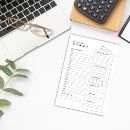 Search for weekly schedule notepads Organiser