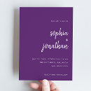 Search for colourful invitations purple