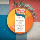 Search for retro wedding menus Boho