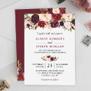 Search for wedding invitations burgundy