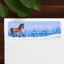 Search for equestrian return address labels Beautiful
